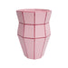 NSIMG-SHA256:e091f634f22998ac04139fc1b1194a8bd308d7ad5e98bec5a3373a42d582c267 · Isalbi Emporium Sadie Tile Collection Vase Pink & Red