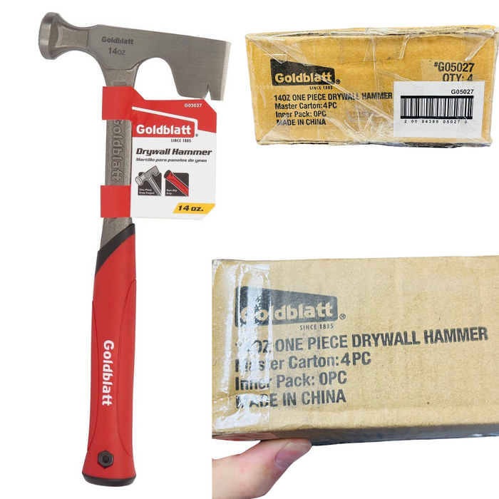 Goldblatt hammer drywall 14oz G05027