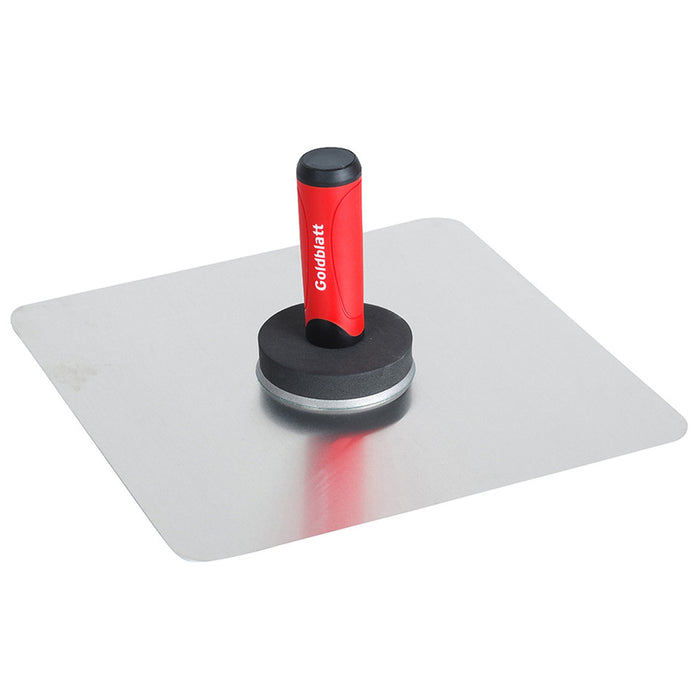 Goldblatt 13In. X 13In. Aluminum Drywall Hawk Soft Grip