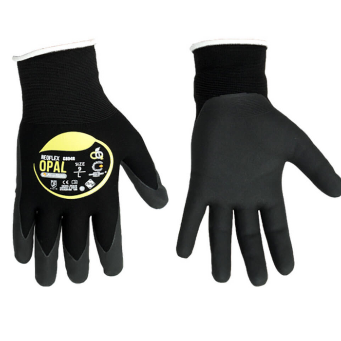 NeoFlex Opal Breathable Nitrile Foam Gloves G804R - Ultimate Comfort & Grip