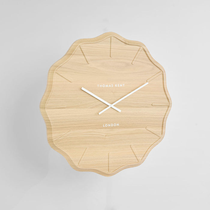 Thomas Kent Harley Wall Clock Light Cedar
