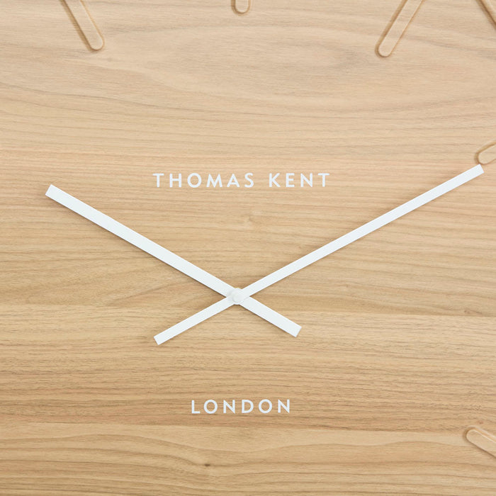 Thomas Kent Harley Wall Clock Light Cedar