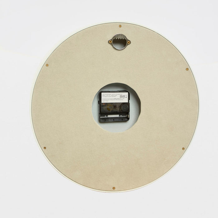 Thomas Kent Osprey Wall Clock Snowberry White