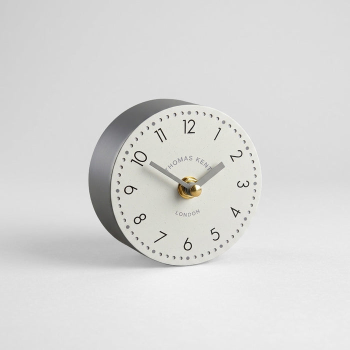 Thomas Kent Tumbler Mantel Clock 4 Smoke