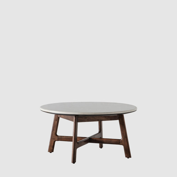 Barcelona Round Coffee Table 800x800x400mm