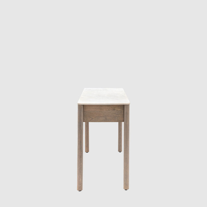 Marmo 2 Drawer Console 1300x450x750mm