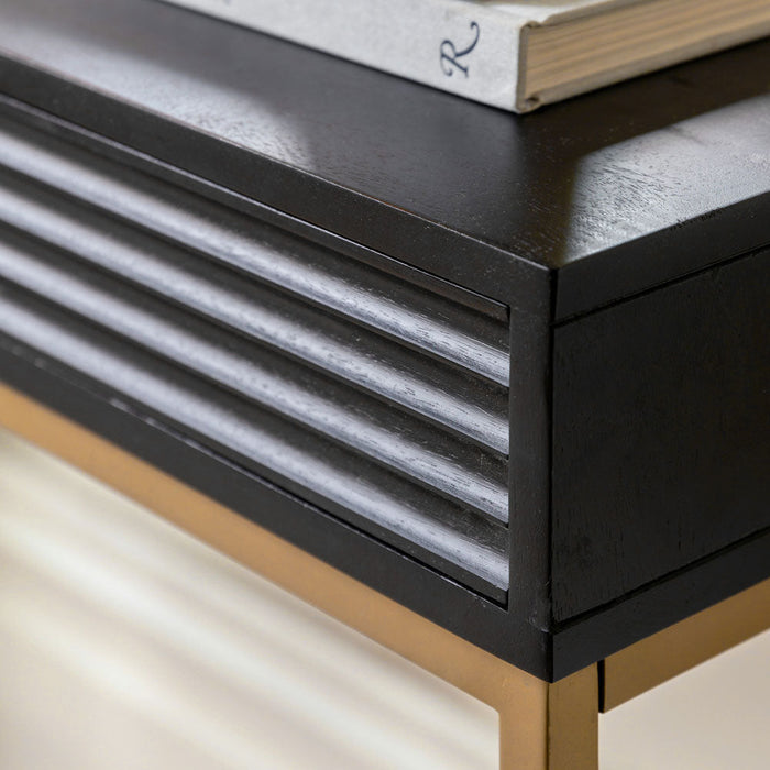 Ripple 2 Drawer Console Table 1100x400x780mm