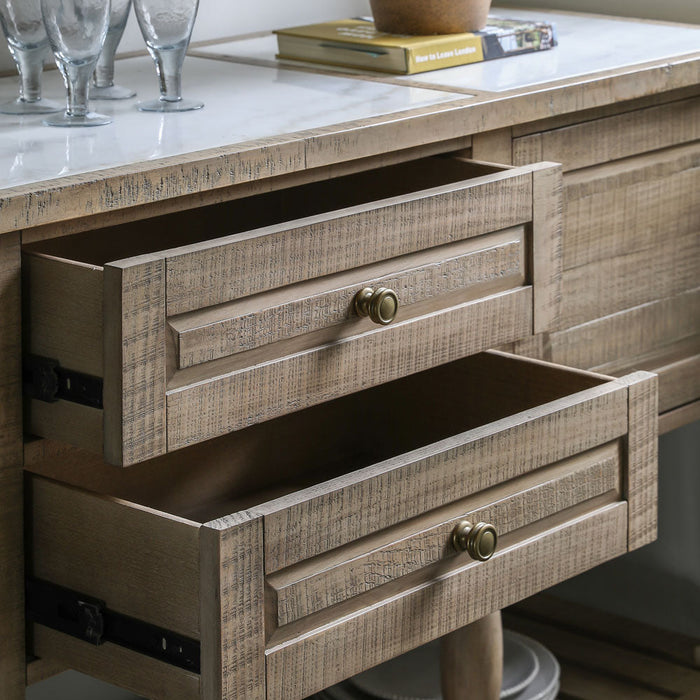 Vancouver 2 Door 2 Drawer Sideboard 1800x520x910mm