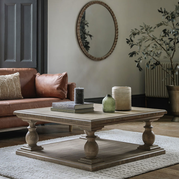 Vancouver Square Coffee Table 1000x1000x400mm
