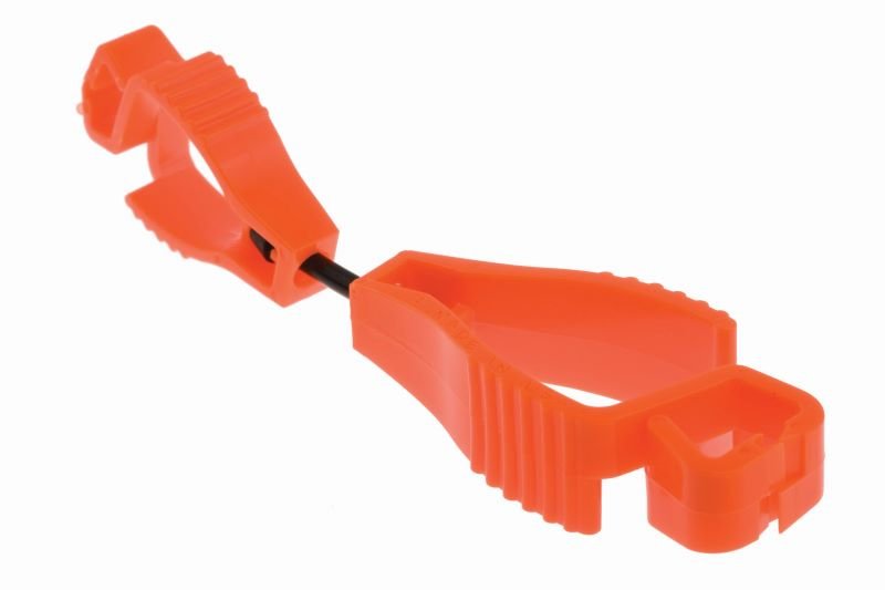 maxisafe (ggg115-o) glove guard clip orange