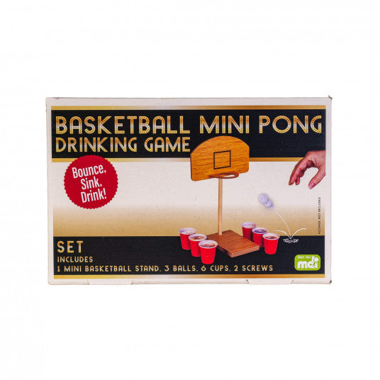 Basketball Mini Pong Drinking Game