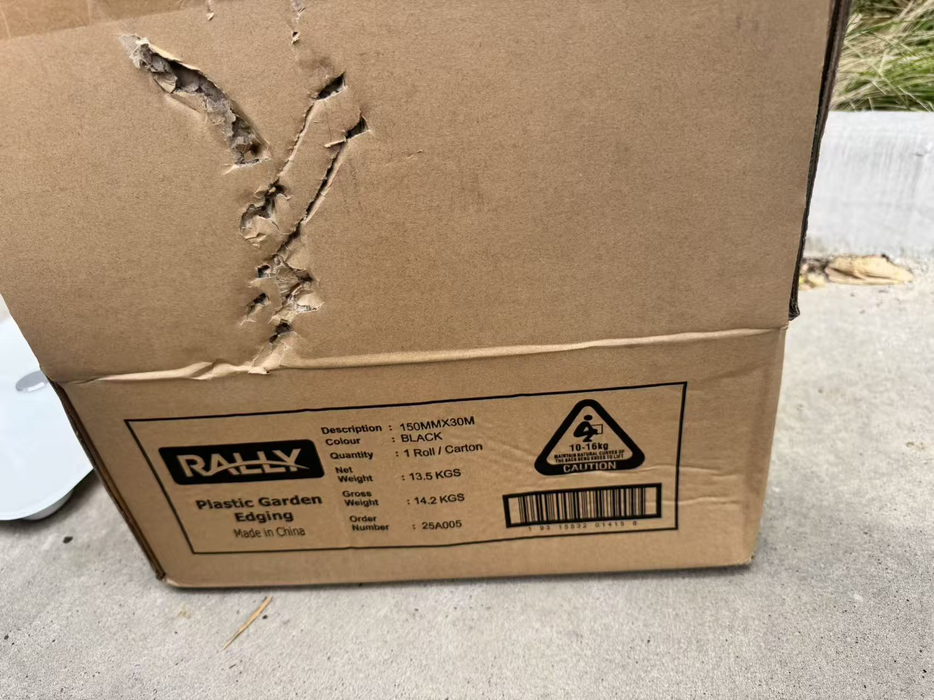 Rally Plastic Garden Edging - Versatile & Eco-Friendly