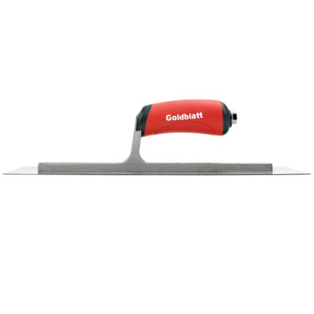 Goldblatt Pro Finishing Trowel Soft Handle - 20In.x4In., 18Inx4In, 16Inx4In, 14Inx4In, 12Inx4In