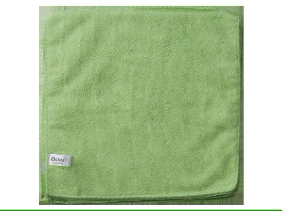 Oates MF-035 Value M/Fib Cloths - Blue, Green, Red, Yellow 10Pk – Tough on Dirt, Gentle on
