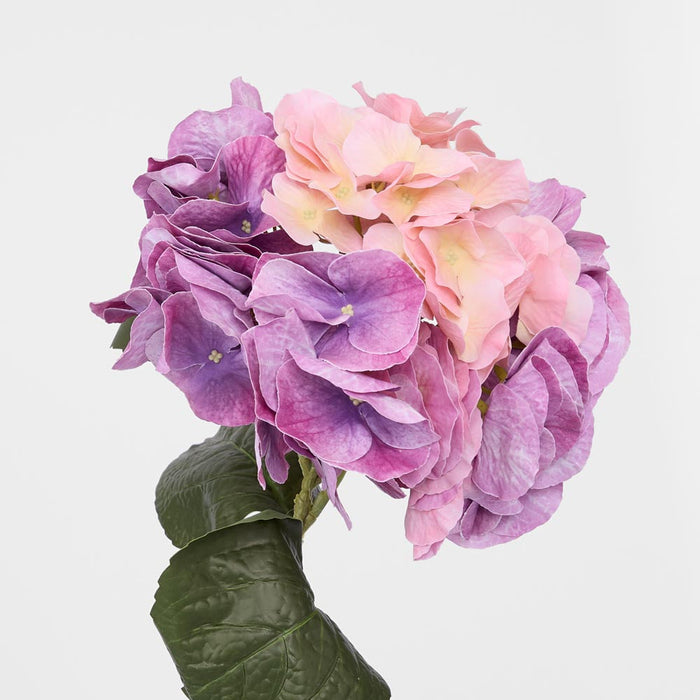 Hydrangea Real Touch Stem 64cm Pink