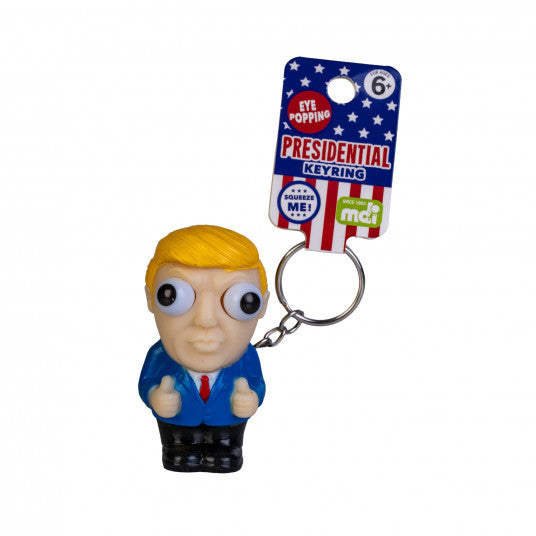 Donald Trump Eye Popper Keychain