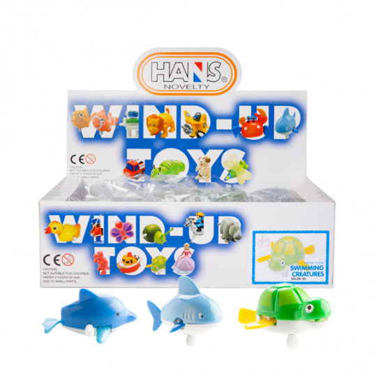 Wind Up Swimming Creatures