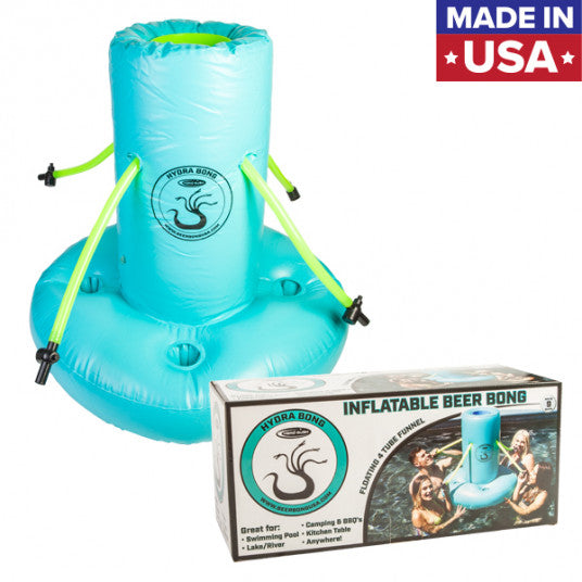 Head Rush Inflatable 4 Tube Beer Bong