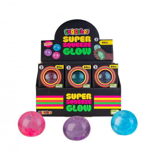 Smoosho's Super Squeeze Glow in the Dark Ball