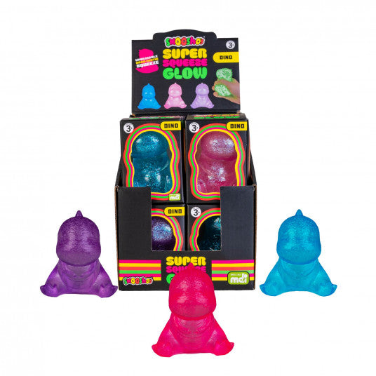 Smoosho's Super Squeeze Glow-in-the-dark Dino