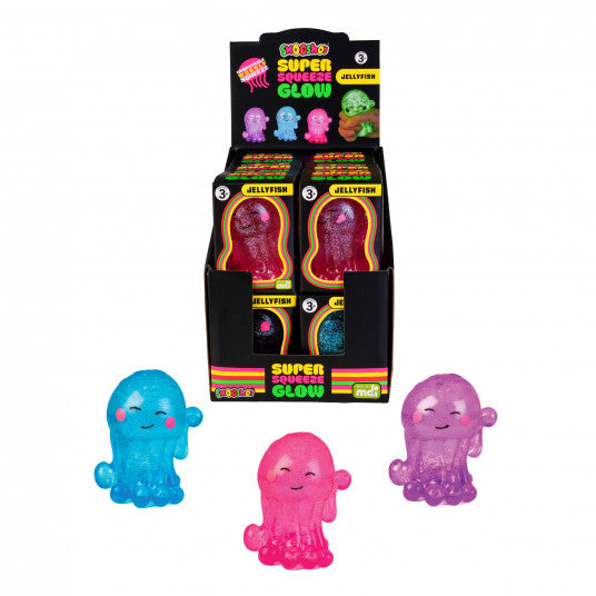Smoosho's Super Squeeze Glow-in-the-dark Jellyfish