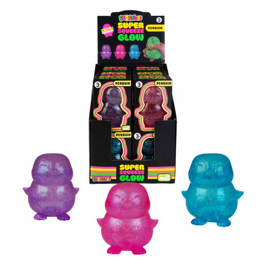 Smoosho's Super Squeeze Glow-in-the-dark Penguin