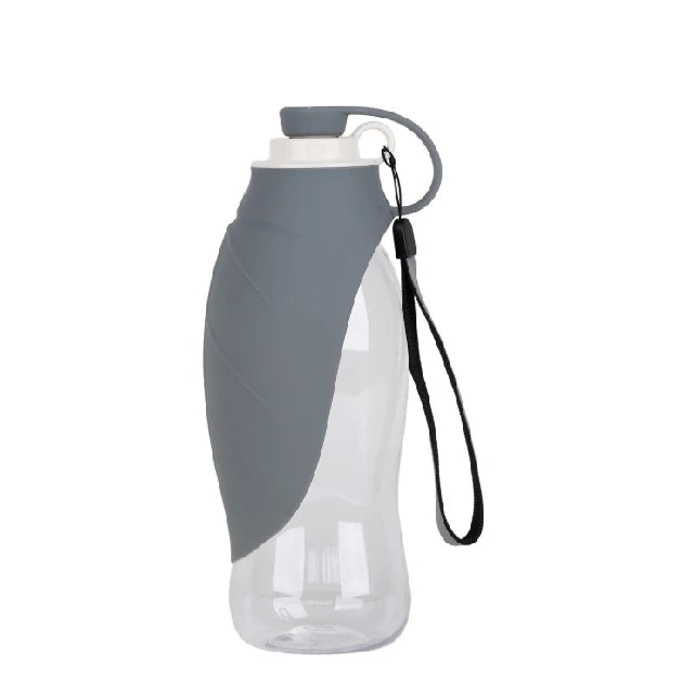 SuperDesign Foldable Leaf Dog Water Bottle – Portable Pet Hydration Solution for Travel and Outdoor Adventures