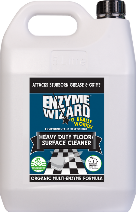 Enzyme Wizard Heavy Duty Floor & Surface Cleaner – 5 L