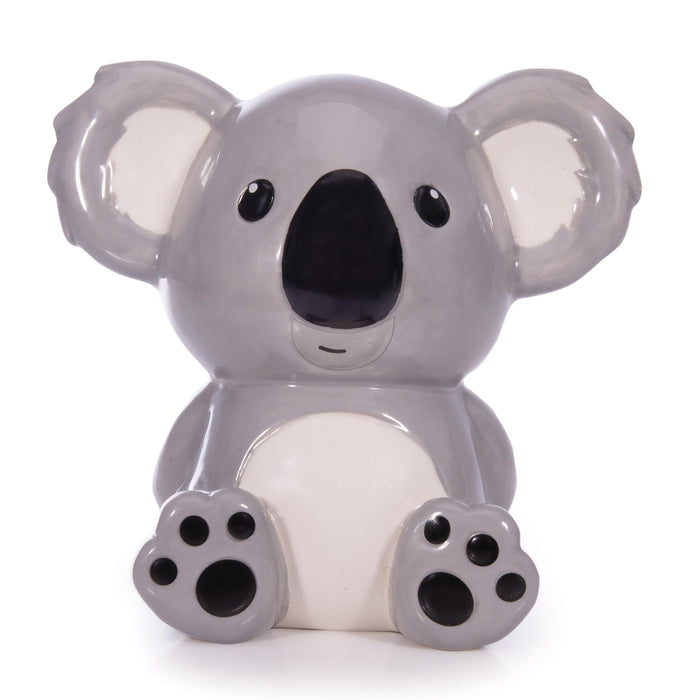 NSIMG-SHA256:1d5fa2ff15720a86bd9abd80a195e97d6e4a22e6a94bcd35eaedc251ca033364 · Isalbi The Australian Collection Koala Money Box Grey