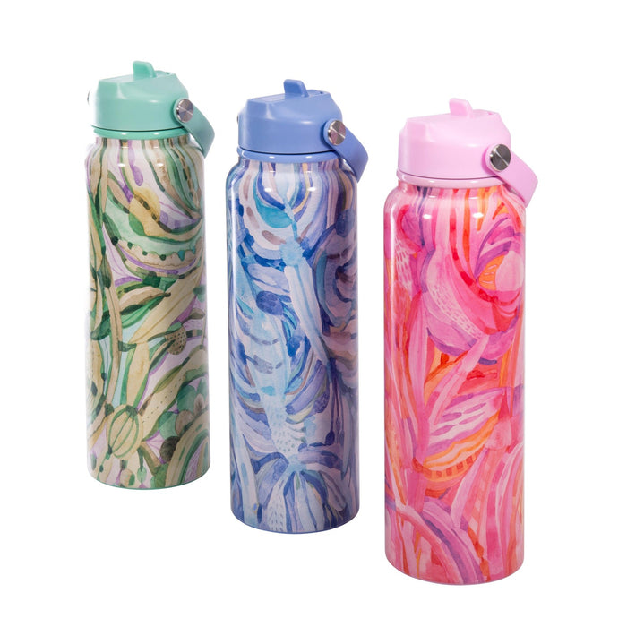 NSIMG-SHA256:4345ea3f5db06a79b2b25c3881fda5c33aeb598a175768dc4a4c1a83da4a5a16 · Isalbi The Australian Collection Insulated Leakproof 1L Drink Bottle - Tara Axford 3 Assorted