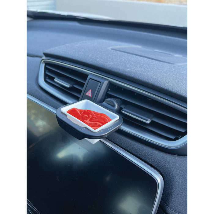 NSIMG-SHA256:6a77e98a5eed760054cc6f0a185e4621024c61169882ad9b7e789244cb01144c · Isalbi Maverick Car Chip and Sauce Holder Black