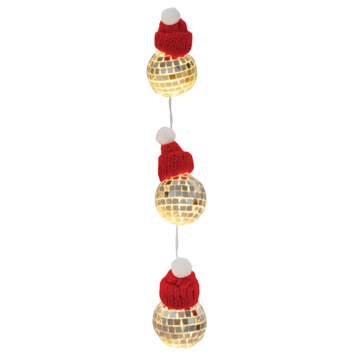 NSIMG-SHA256:4be61fb6ba94e6482aa6497ee278385f4d82f12095f39f13f96307a4fcc7466f · Isalbi Discovery Zone Illuminate String Lights - Santa Hat Disco Ball