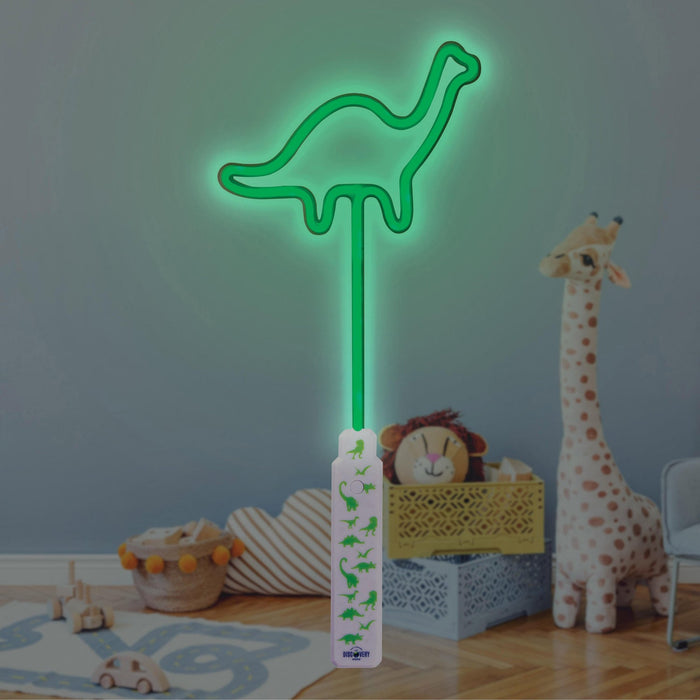 NSIMG-SHA256:8f27716f96315184ddc16f71368e2e76c0640bc9b7ac5de05664545c7a0bafa5 · Isalbi Discovery Zone Illuminate Wand - Dinosaur Green