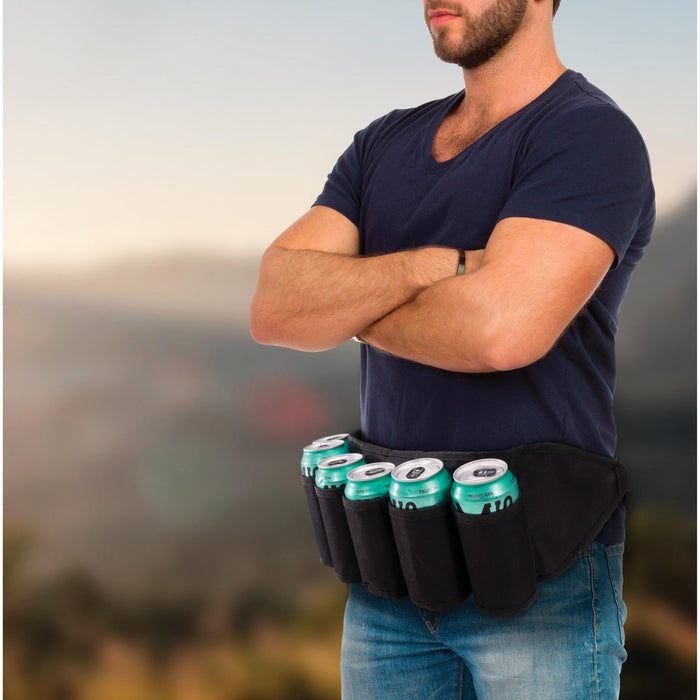 NSIMG-SHA256:3e851cb5ffbf9bff9b248d35c2a4922eb980f35552bbe0fb038aceaeced24850 · Isalbi Maverick The 6 Pack Beer Belt Black