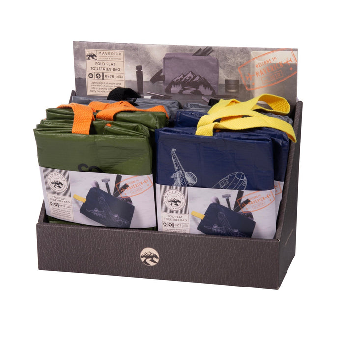 NSIMG-SHA256:288004a6ac4fd3992e48bdc3a47cad7f9ebd273ba83f51b996b170022019c44b · Isalbi Maverick Toiletries Bag CDU 12pcs/3 Assorted