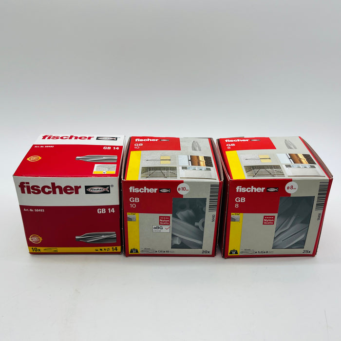 Fischer GB 10 Hebel Aircrete Anchors – High-Performance Fixings for Aerated Concrete Blocks