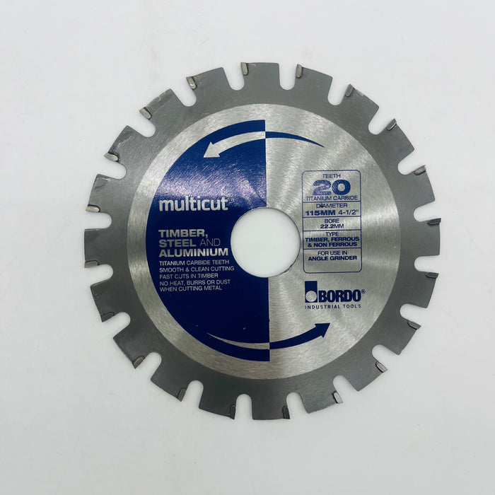 Bordo Multicut Saw Blade for Multiple Materials - 7450