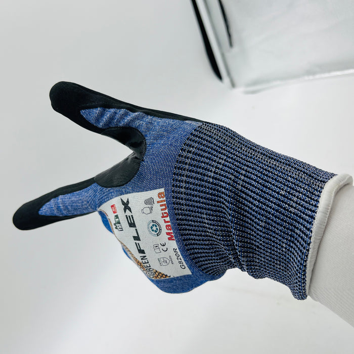 NEW Green FLEX G820R Gloves - Cut Level 5/D, 18gg, Eco-Friendly Recycled Material, Breathable & Sustainable G820R