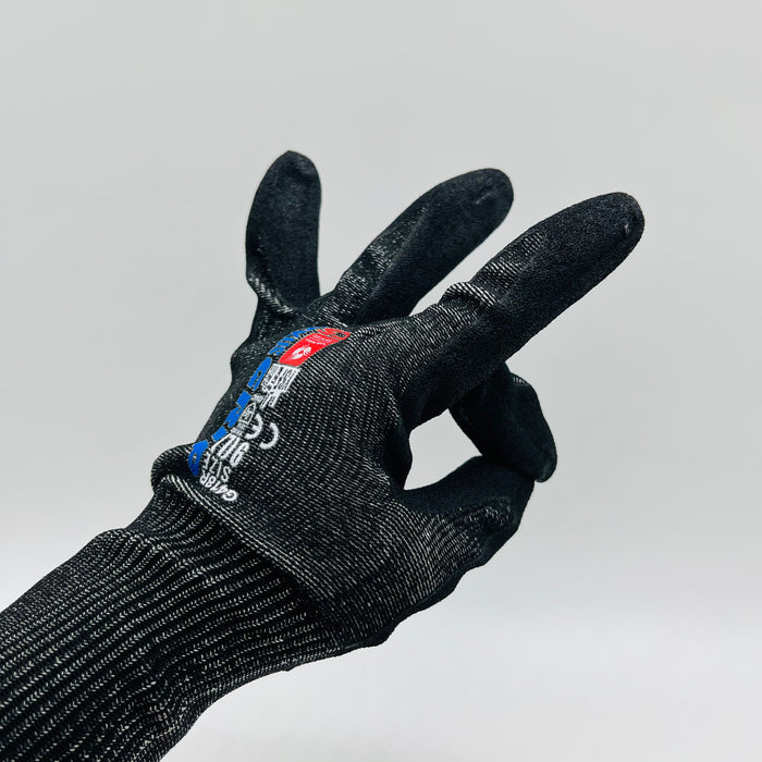 Nexus GRIP G418R Gloves - Sandy Nitrile Foam Coating, Cut Level E, S-2XL