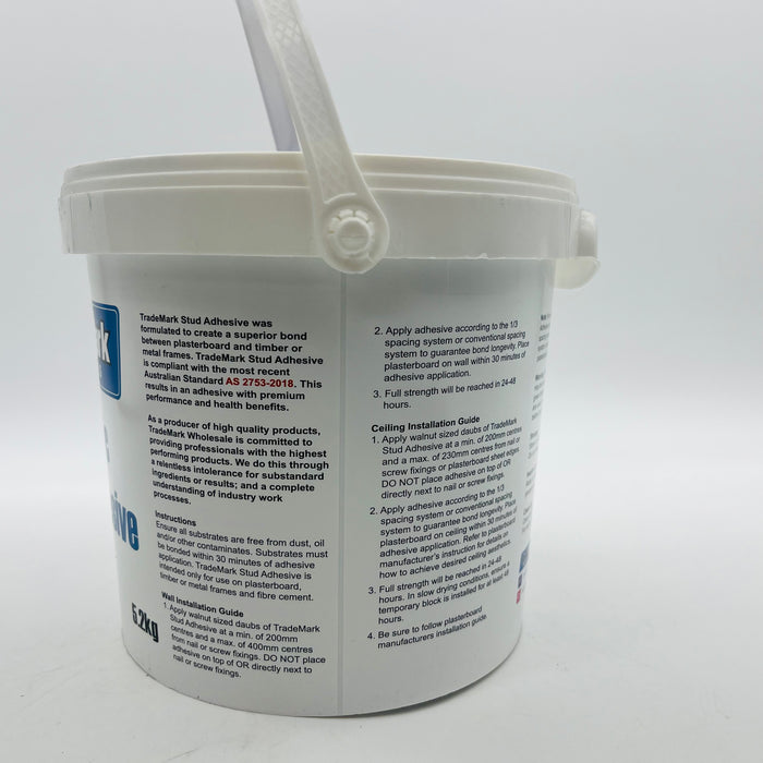 Trademark acrylic stud adhesive 5.2kg