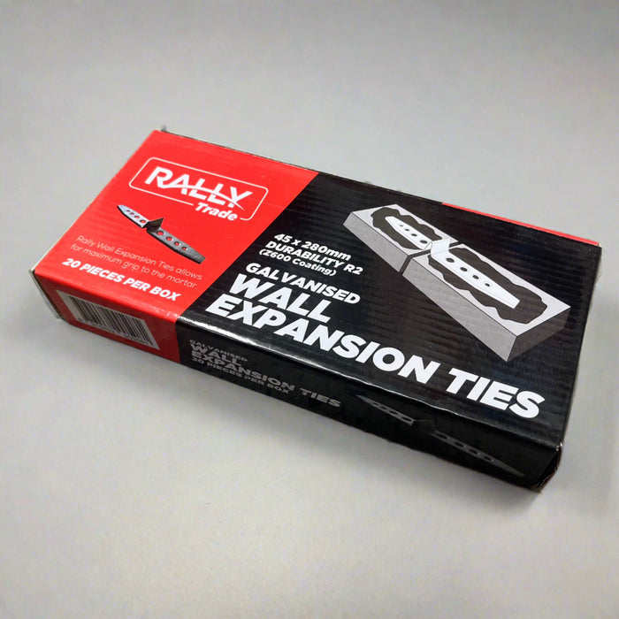 Rally Wall Ties - Face and Side Fixing Veneer Ties for Timber to Brickwork