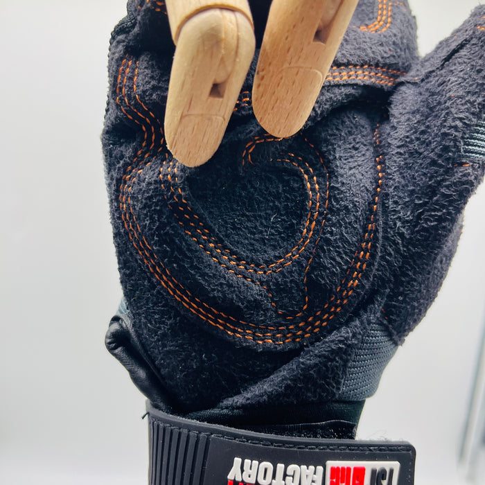 Snakes Mechanics Fingerless Gloves G921A - Armorskin Palm with UPF50+ Protection