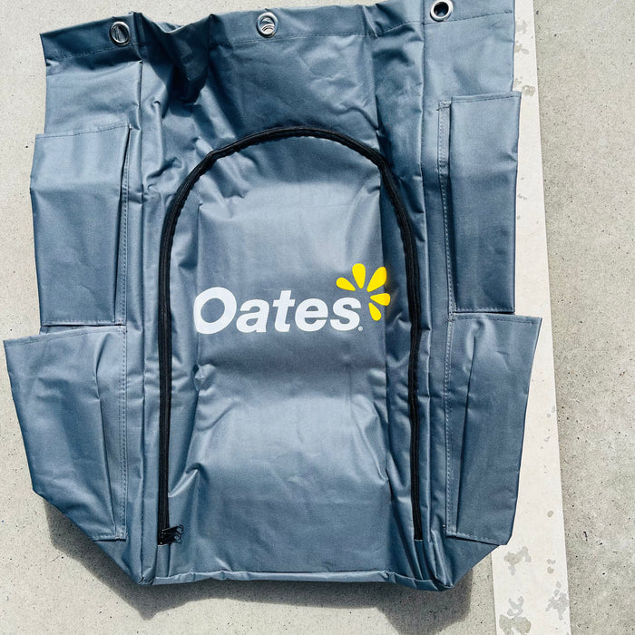 Oates JA-011-Z-GY Plat Jan Cart Rep Zip Bag Gr Y Replacement Zip Bag – Upgrade Your Platinum Janitors Cart! 🧼🧰