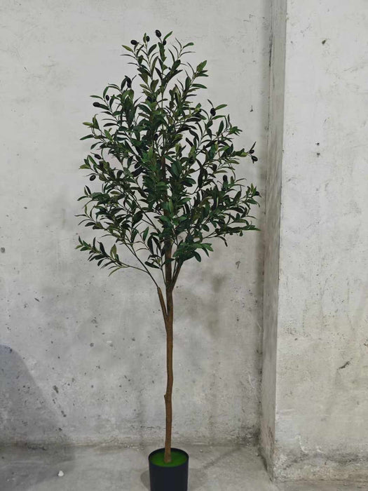 Elegant Artificial Olive Tree - 150cm Realistic Indoor/Outdoor Decor