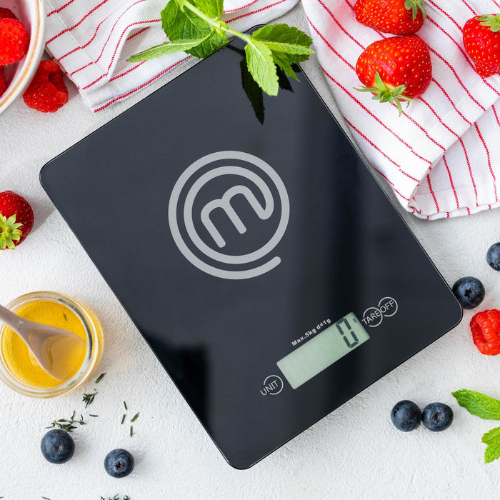 NSIMG-SHA256:ac31e0590081364b80138b80bc84ce65d5289529f26946ca30d0001523f5fcdf · Isalbi MasterChef Classic Signature Glass Kitchen Scale Black