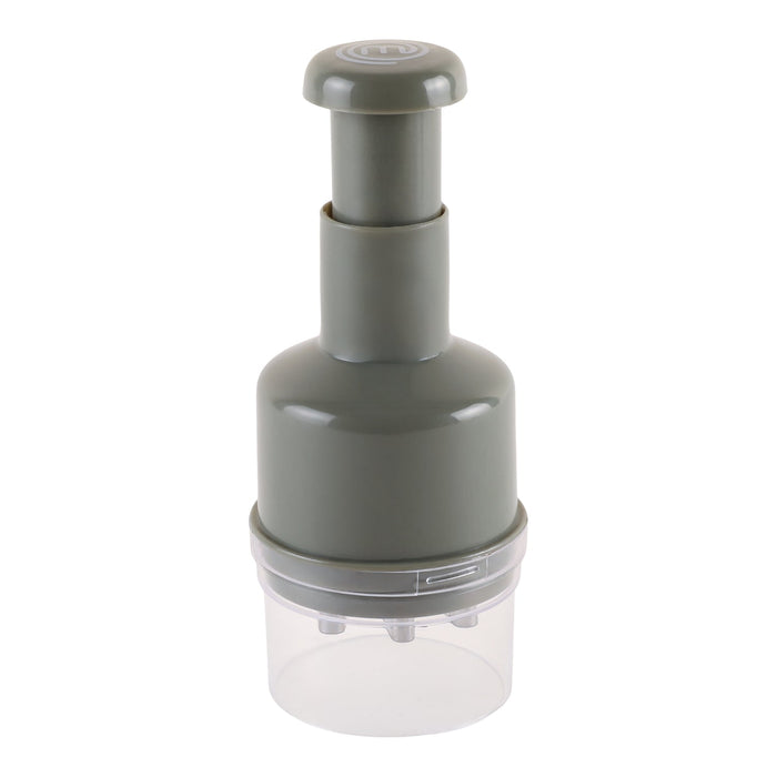 NSIMG-SHA256:7fd4184df52cb38e53f4d43d7dea069f2fc90cec492f3e6e3348134ff7a39da5 · Isalbi MasterChef Sage Gadgetra Food Chopper Sage & Clear