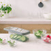 NSIMG-SHA256:6267f437884d3d698ee257fc92f19368379bac7277c2158522c973b375103962 · Isalbi MasterChef Sage Gadgetra 5pc Food Slicer Set Sage & Clear