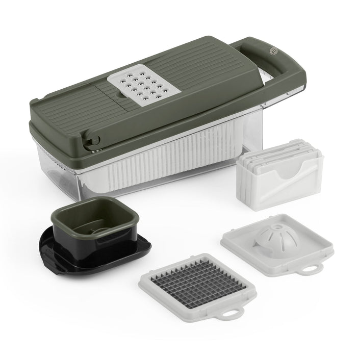 NSIMG-SHA256:2c4b8abb9aa06de92c7484c9b069c1e2fa591d17d888abfe3f871ef5a51494b9 · Isalbi MasterChef Sage Gadgetra 15pc Food Slicer Set Sage&Clear