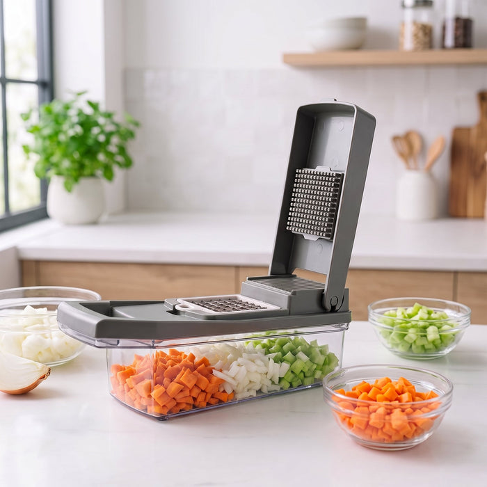 NSIMG-SHA256:85ec2fa1a9213f2571e3ad2e4554c7c18566fbe791f2c2da30eca80d4977bf2f · Isalbi MasterChef Sage Gadgetra 15pc Food Slicer Set Sage&Clear