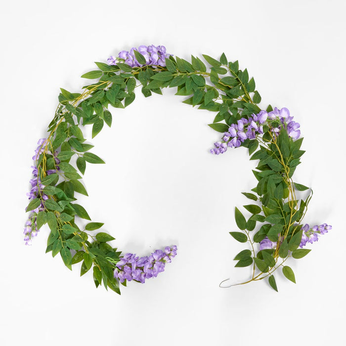 Wisteria Garland Purple